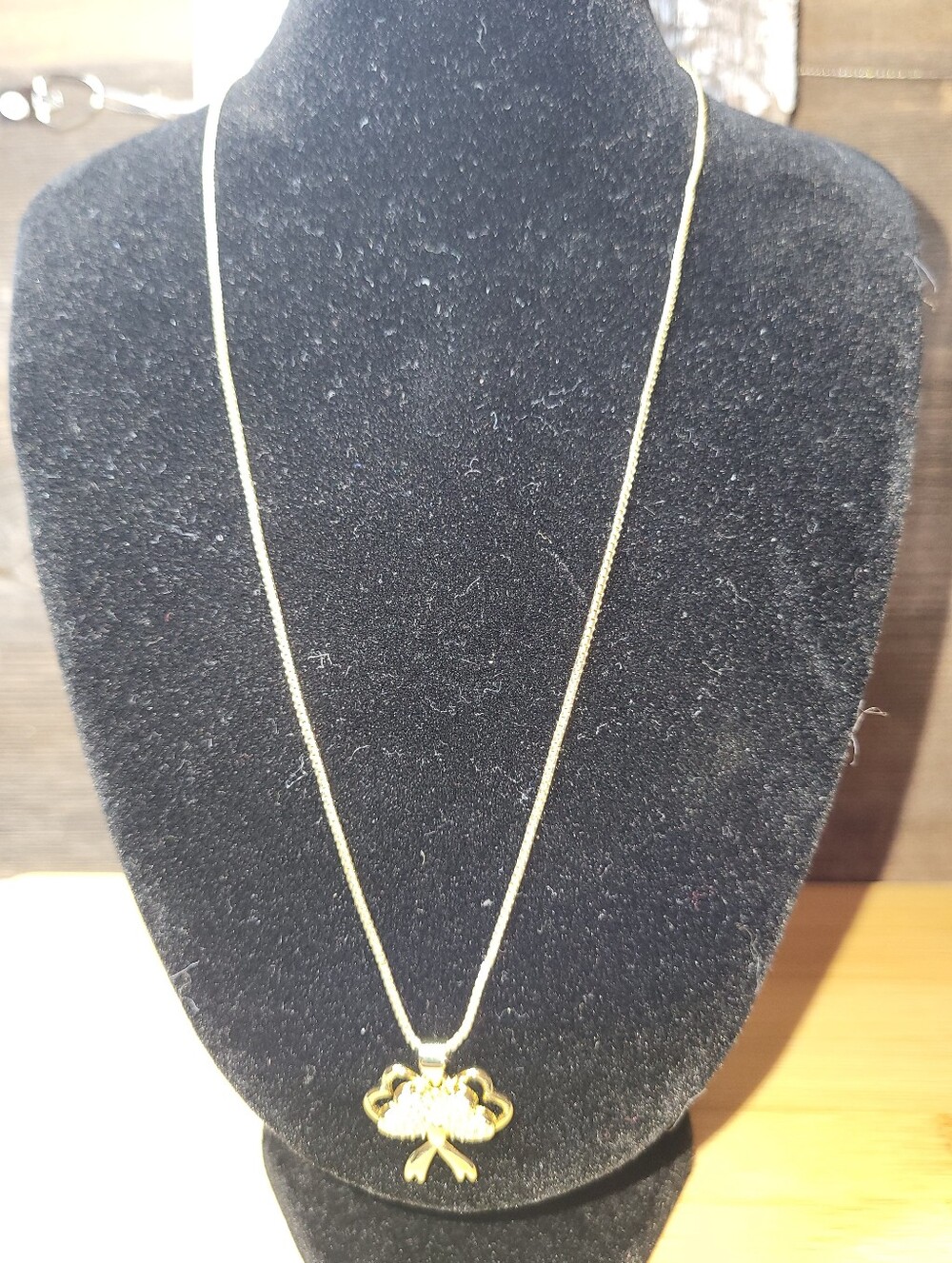 18K Gold Filled Butterfly Pendant Necklace - Women Jewelry 18-20in